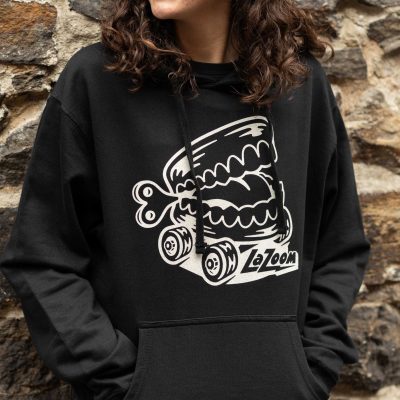 Roller Teeth Hoodie (Black)