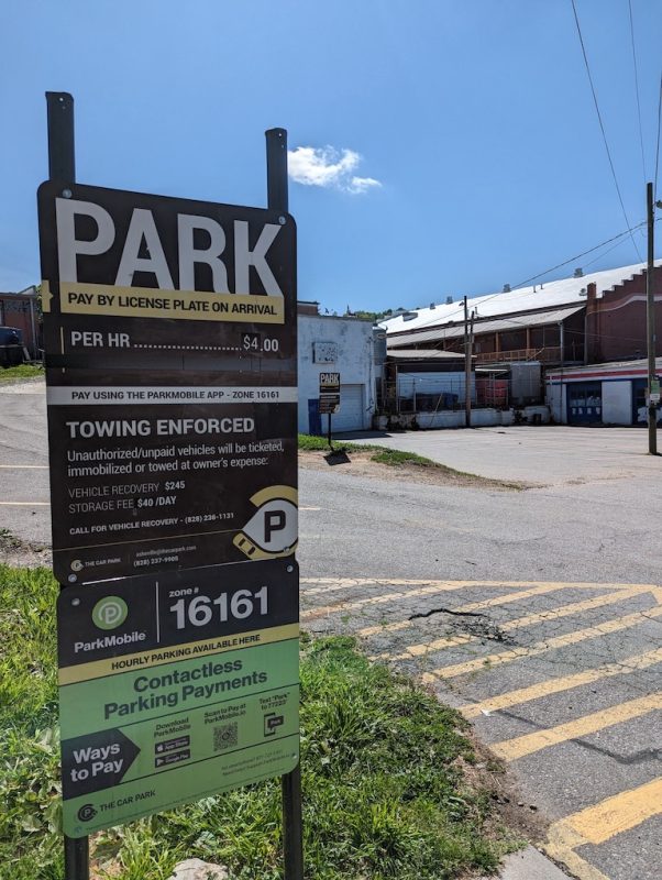 Paid Parking Lot behind Orange Peel